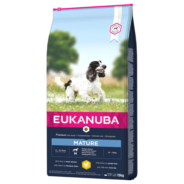 Eukanuba Thriving Mature Medium Breed Kuřecí