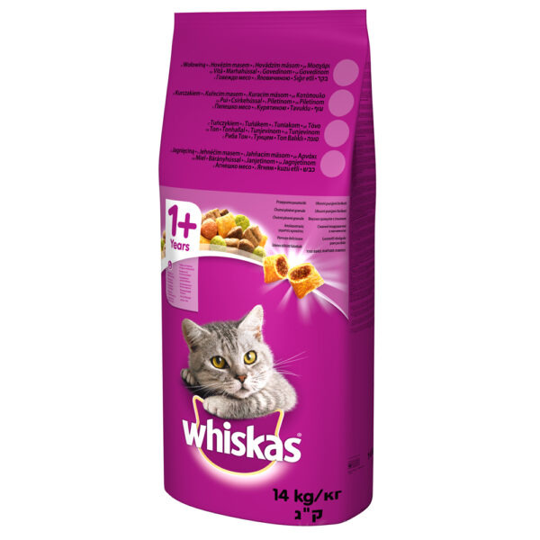 Whiskas 1+ Hovězí - Výhodné balení