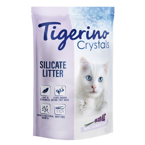Kočkolit Tigerino Crystals - Lavender - Výhodné