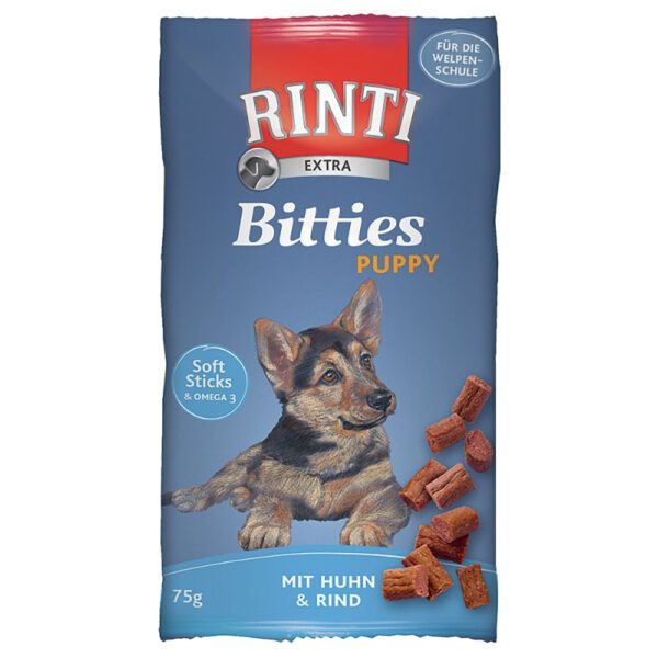 RINTI Extra Bitties Puppy - výhodné balení 8