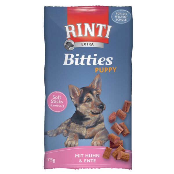 RINTI Extra Bitties Puppy - výhodné balení 8