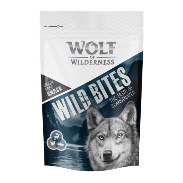 Výhodné balení Wolf of Wilderness Snack - Wild Bites "The Taste Of"