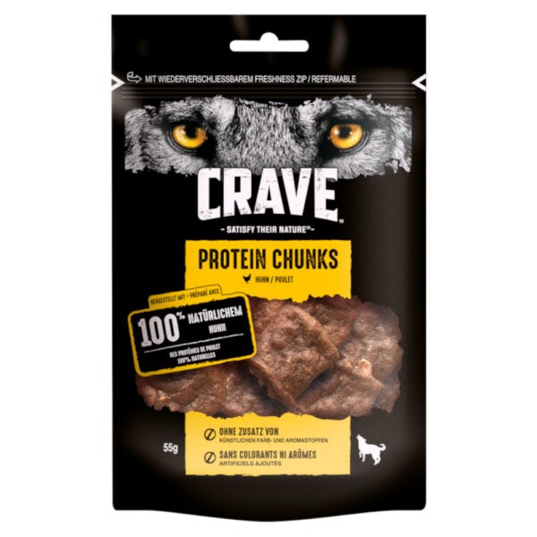 Crave Protein Chunks Snack - výhodné balení