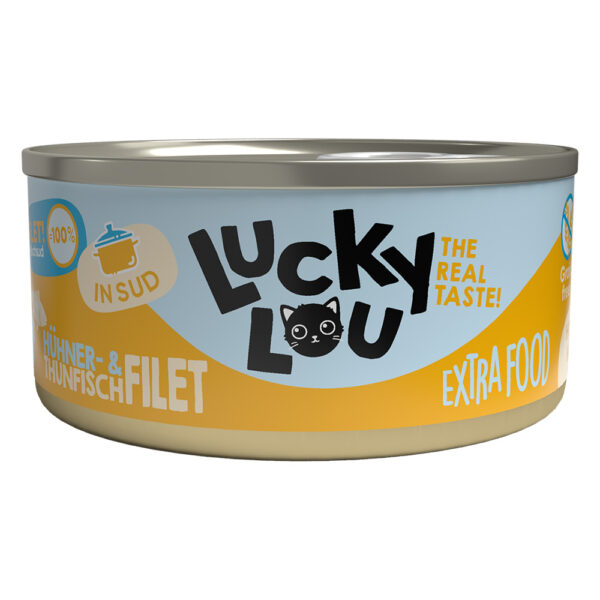 Lucky Lou Extrafood Filet ve vývaru 18 x