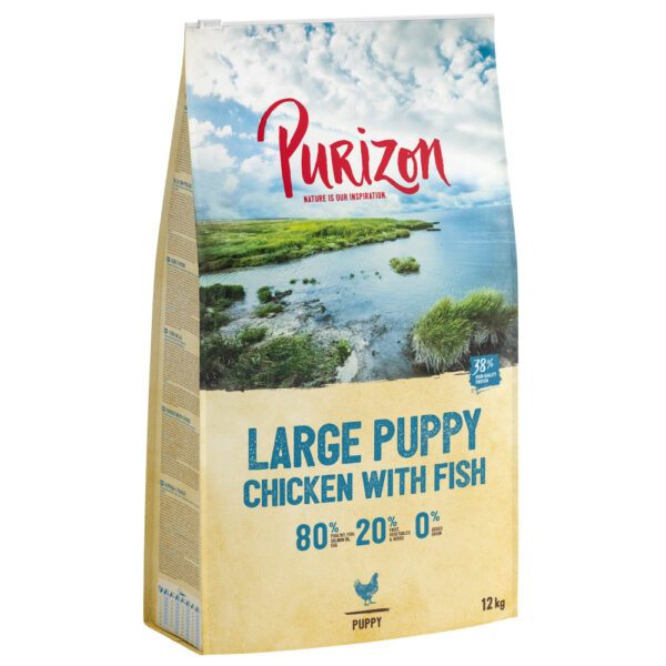 Purizon Large Puppy kuře & ryba - bez