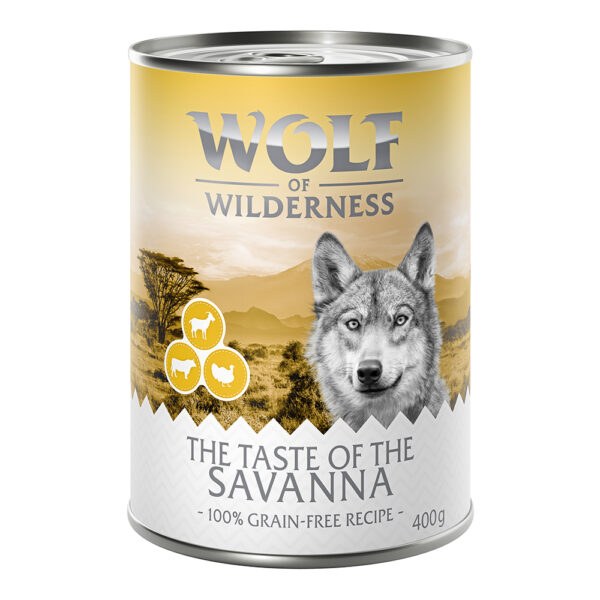 Wolf of Wilderness Adult "The Taste Of" 6 x 400