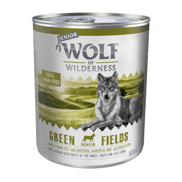 Výhodné balení: Wolf of Wilderness Senior 12 x
