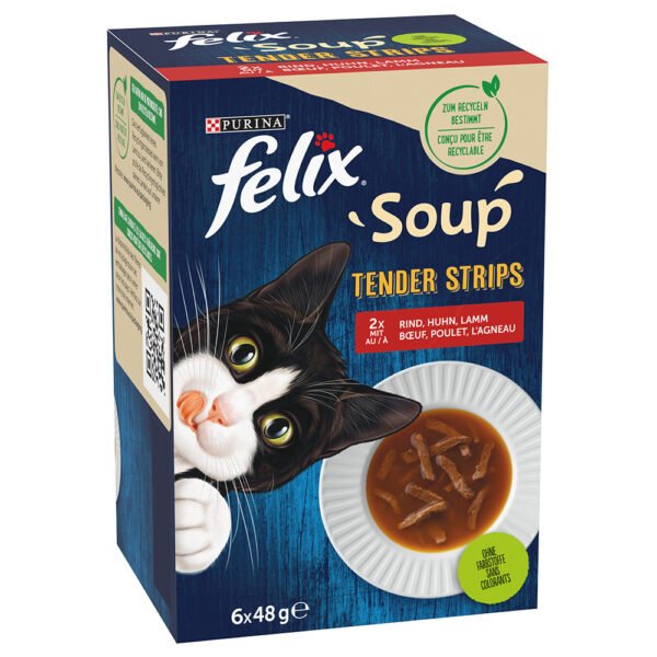 Výhodné balení Felix Soup Filet 24 x 48