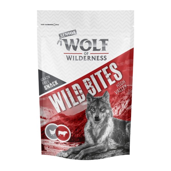Wolf of Wilderness Snack - Wild Bites Senior 180 g