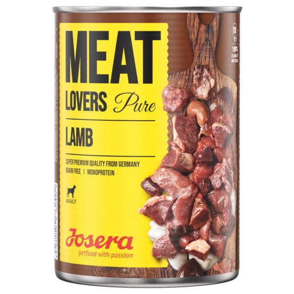 Výhodné balení Josera Meatlovers Pure 12 x