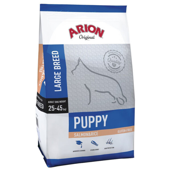 Arion Original Puppy Large Breed losos & rýže -