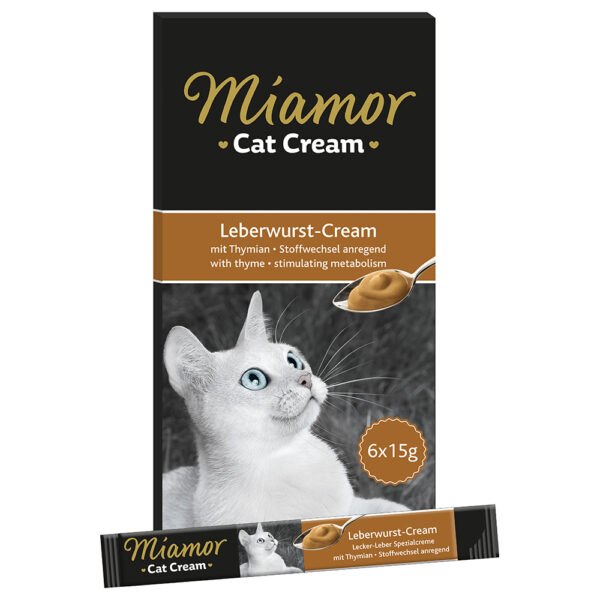 Miamor Cat Snack játrový krém -