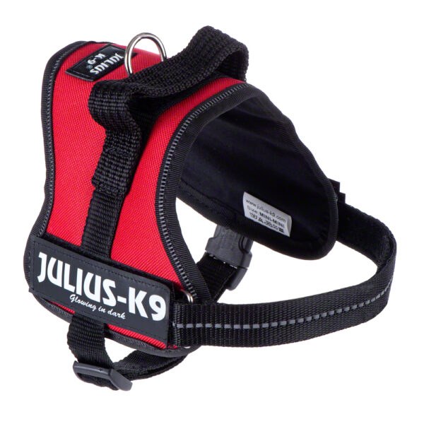 Postroj JULIUS-K9® Power – červený - Vel Mini: