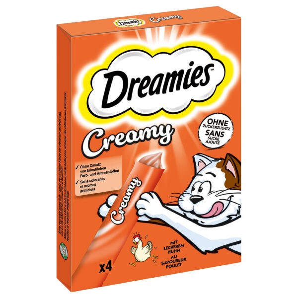 Dreamies Creamy Snacks - kuřecí (4