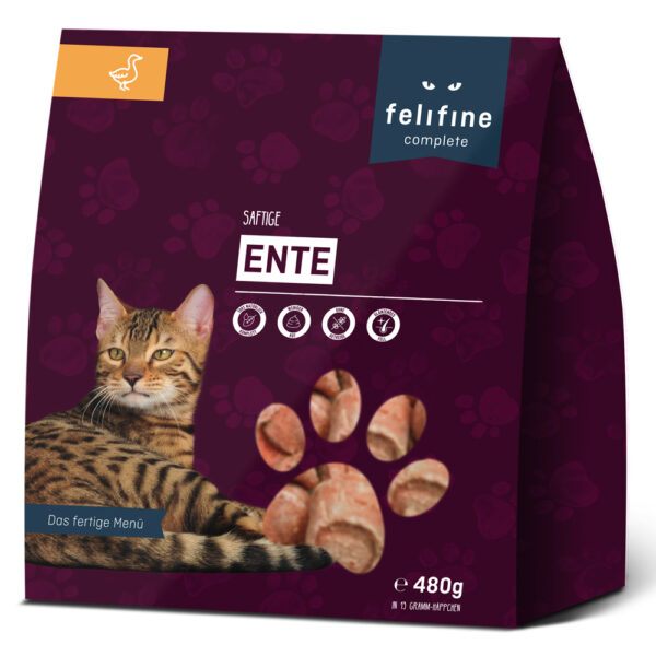 Felifine Complete Nuggets Kachní - Výhodné balení