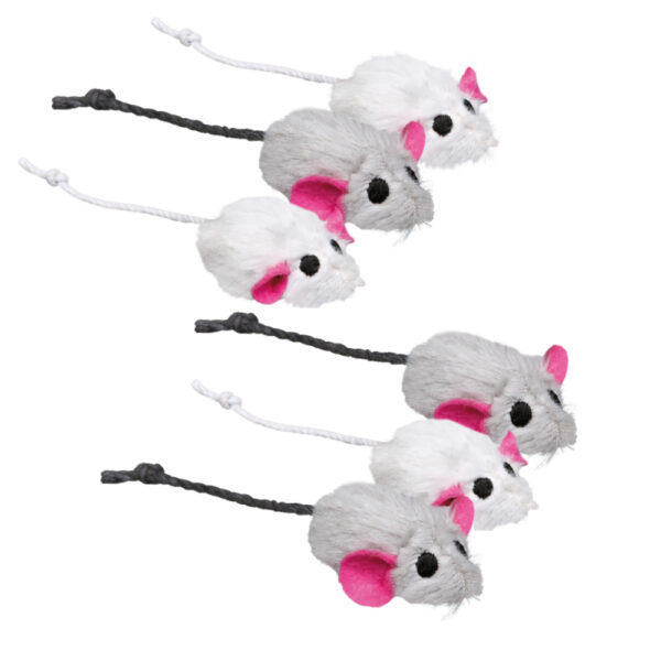 Hračka pro kočky Trixie- plyšové myšky