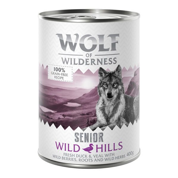Výhodné balení: Wolf of Wilderness Senior 12 x 400 g
