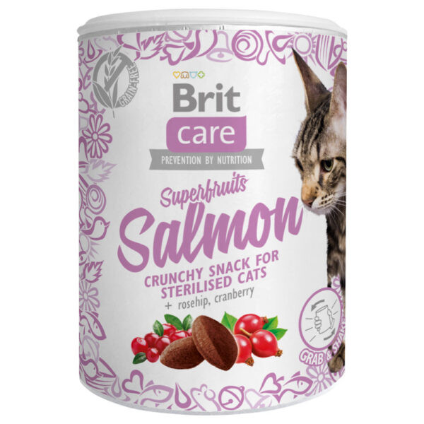 Brit Care Cat Snack Superfruits & Salmon