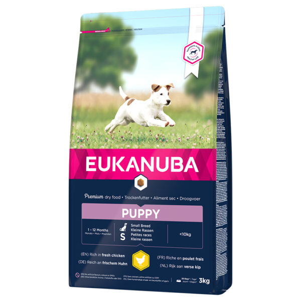 Eukanuba Puppy Small Breed kuřecí - výhodné