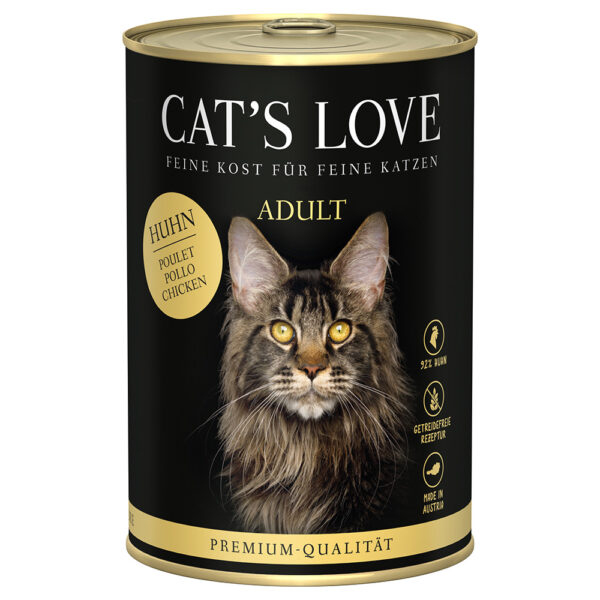 Cat's Love 12 x 400 g –