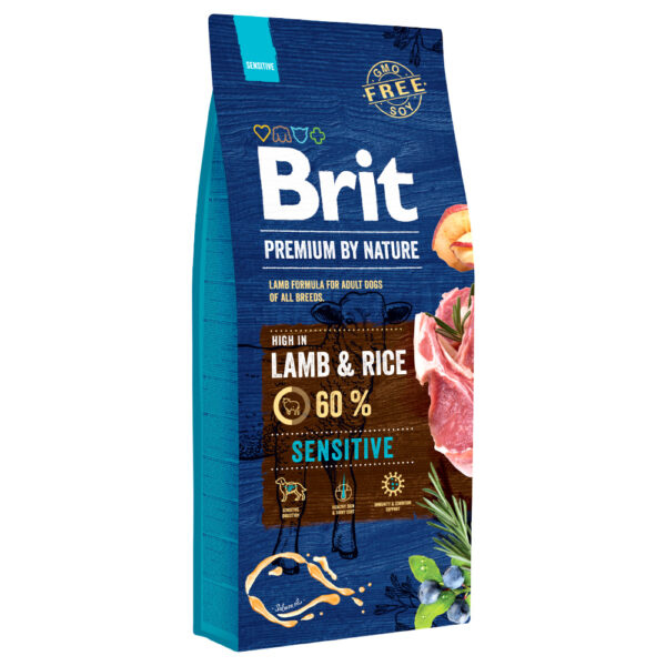 Brit Premium by Nature Sensitive Lamb & Rice -