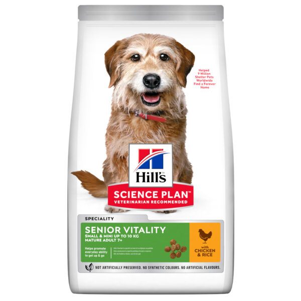 Hill's Science Plan Canine Mature Adult Senior Vitality 7+ Small &