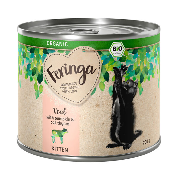 Feringa Organic Kitten 24 x 200 g -