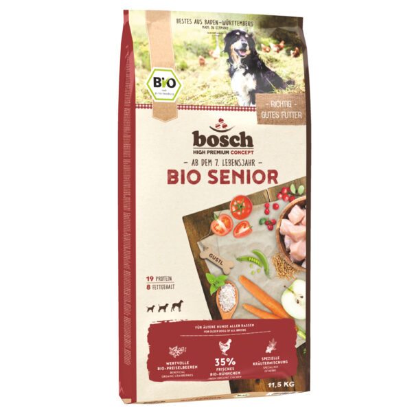 bosch Bio Senior Chicken & Cranberry - Výhodné