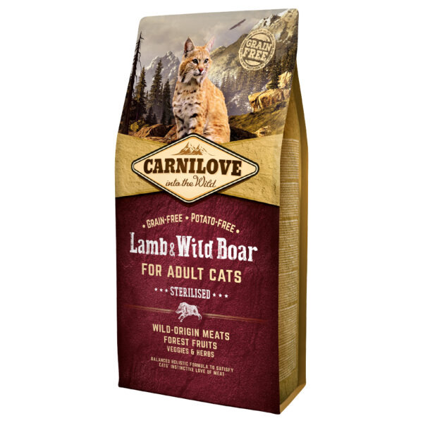 Carnilove Lamb & Wild Boar for Adult