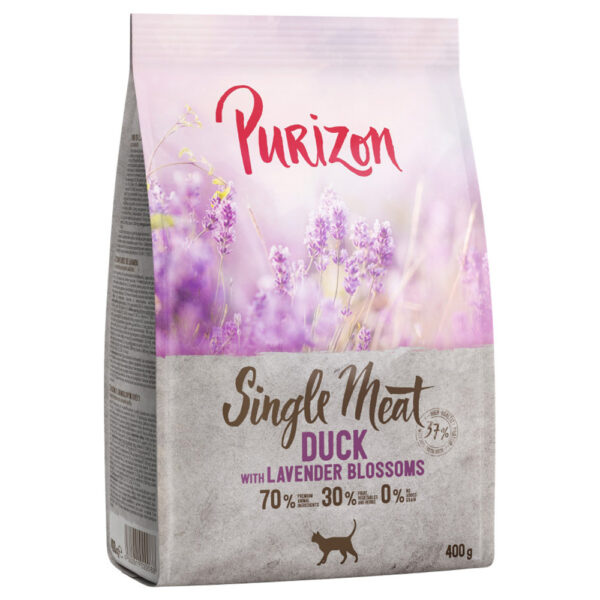 Purizon Single Meat kachna s květy
