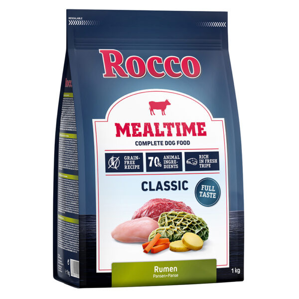Rocco Mealtime s bachorem -