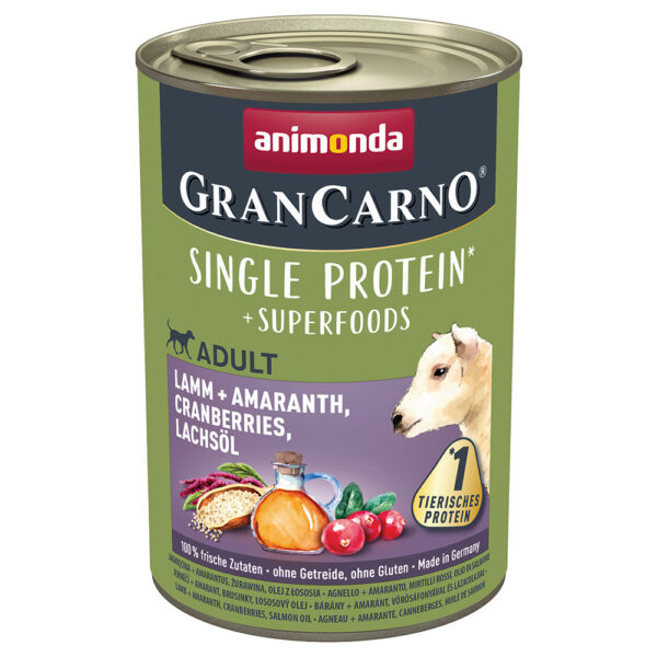 Animonda GranCarno Adult Superfoods 6 x 400 g -