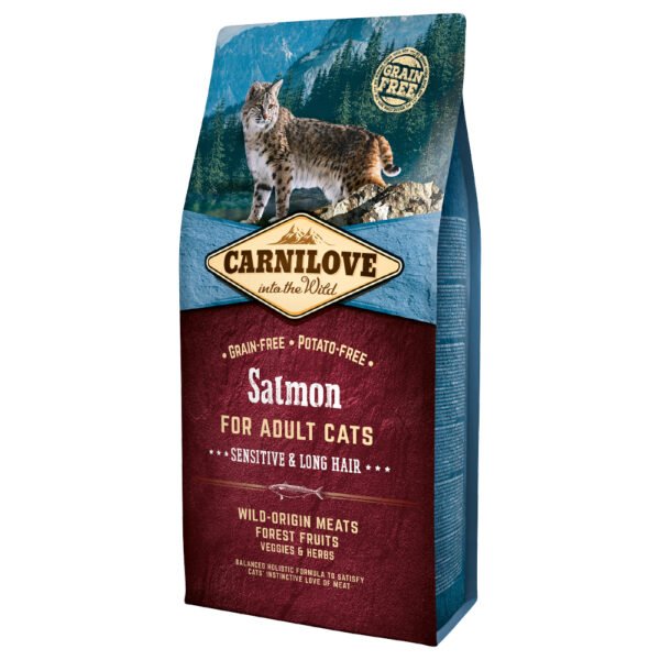 Carnilove Salmon for Adult Cats Sensitive and Long