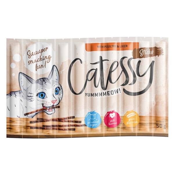 Catessy Sticks výhodné balení 150 x 5