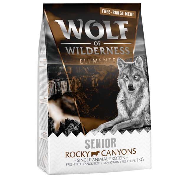 Wolf of Wilderness SENIOR "Rocky Canyons" Beef