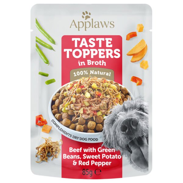 Applaws Taste Toppers Pouch in Broth 24 x 85 g -
