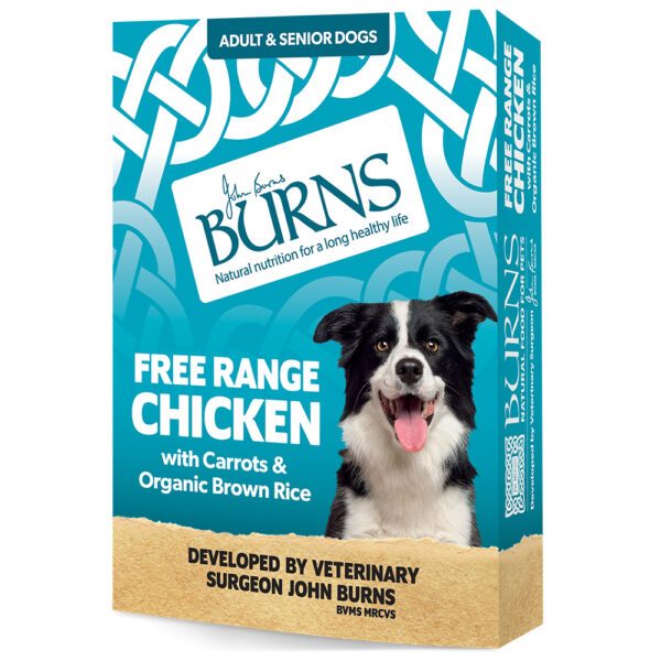 Burns Dog Chicken with Carrots & Organic Brown