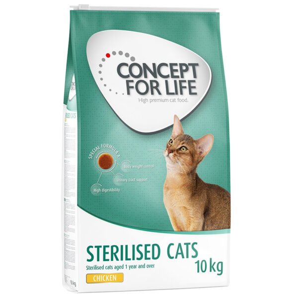 Concept for Life Sterilised Cats kuřecí - Vylepšená