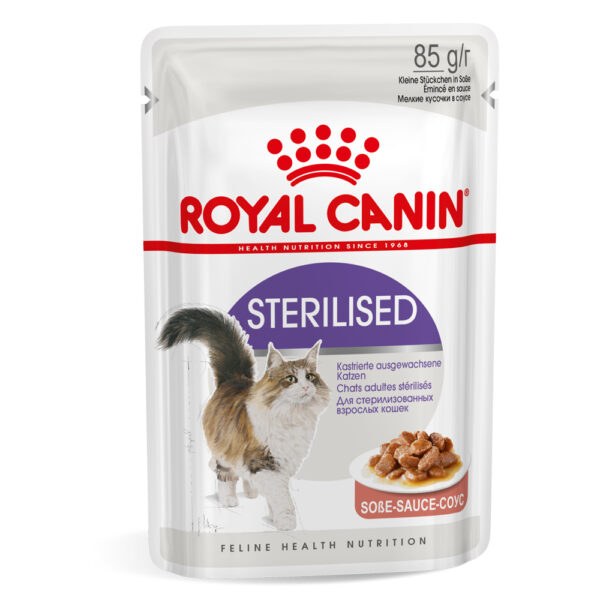 Royal Canin Sterilised v omáčce -