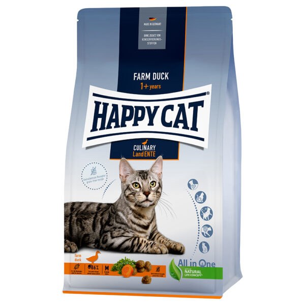 Happy Cat Culinary Adult kachní - výhodné