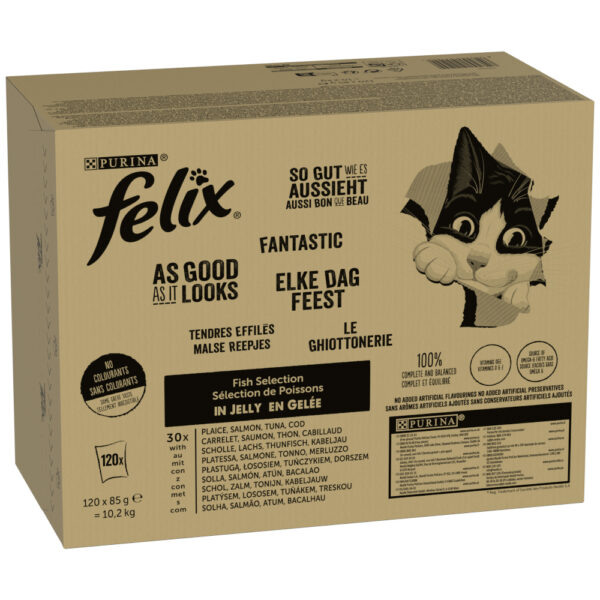 Jumbobalení Felix ("So gut...") kapsičky 120 x 85 g -