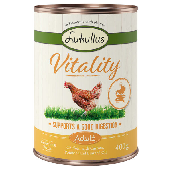 Lukullus Vitality trávení: kuřecí (bez obilovin)