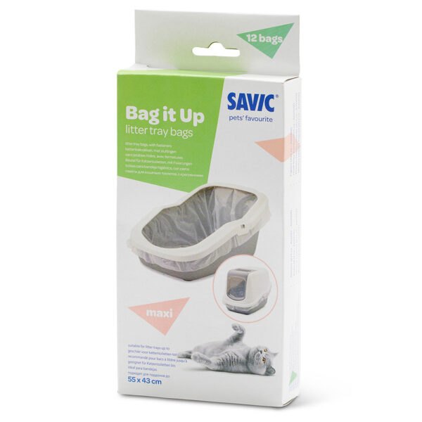 Toaleta pro kočky Savic Nestor Corner - Bag it