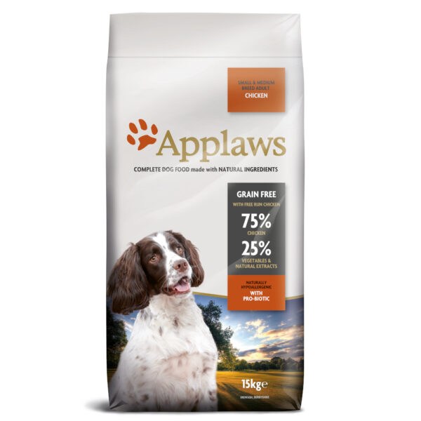 Applaws Dog Adult Small & Medium Breed Chicken -