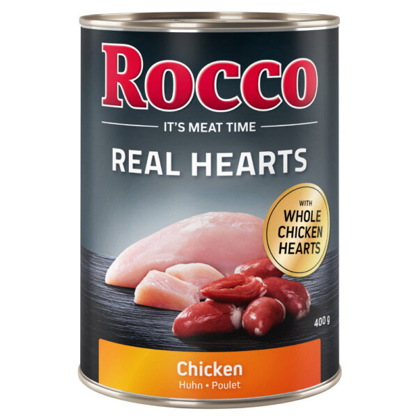 Výhodné balení: Rocco Real Hearts 24 x 400 g