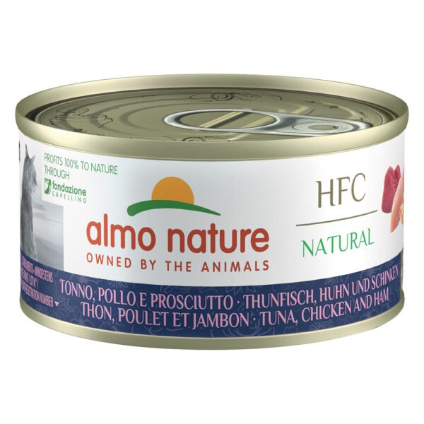 Výhodné balení Almo Nature HFC Natural 12 x 70