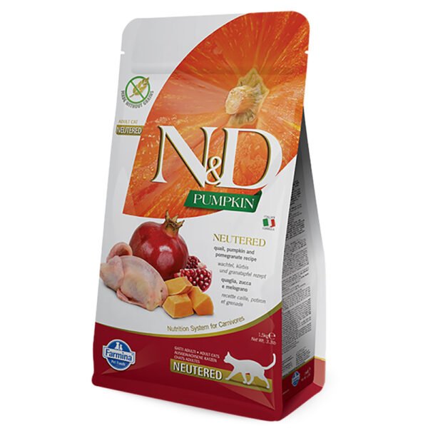 Farmina N&D Pumpkin Adult Neutered Quail &