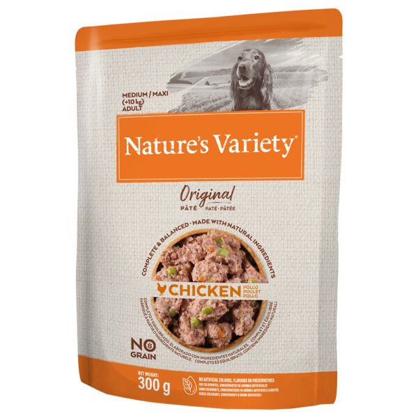 Nature's Variety Original Paté No Grain Medium/Maxi Adult