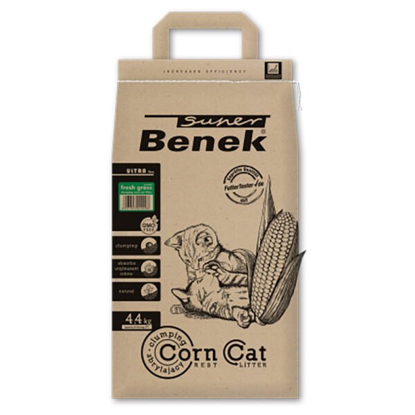 Super Benek Corn Cat Ultra Fresh Grass -