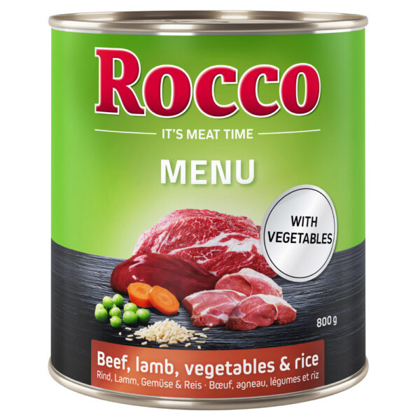 Rocco Menu 6 x 800 g - Hovězí